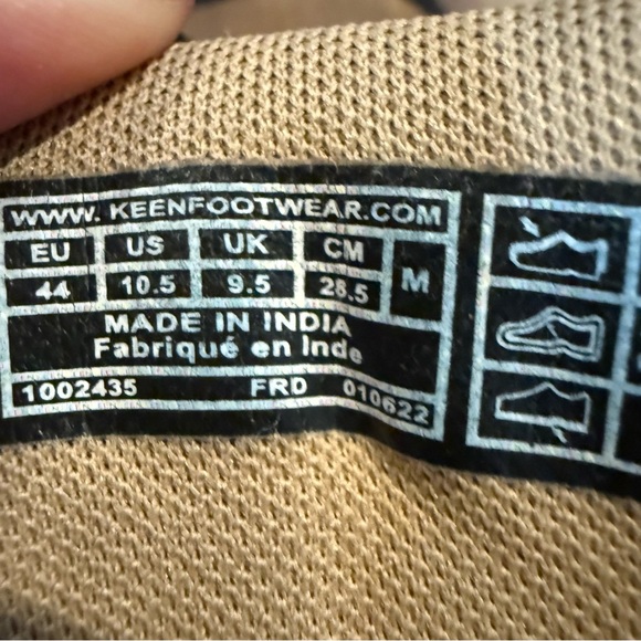 Keen Mens‎ Size 10.5 Hiking Boots Loved but Lots of Life Left Outdoor Rugged - Picture 7 of 9